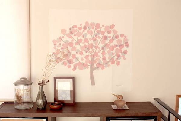 季節先取り。「春を呼び込むタペストリー」で気分ワクワク模様替え[PR]