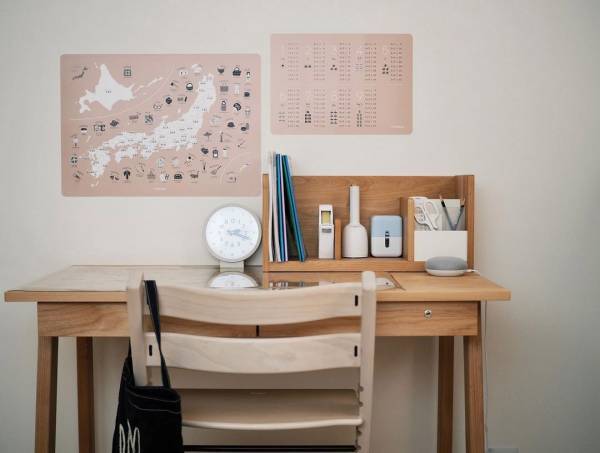 暮らしに馴染む知育グッズ「フォルネ」の知育ポスターを取り入れた子供部屋インテリア集[PR]