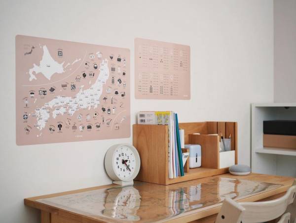 暮らしに馴染む知育グッズ「フォルネ」の知育ポスターを取り入れた子供部屋インテリア集[PR]