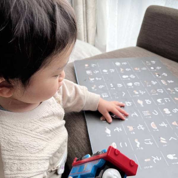 遊んで学んでインテリアにも馴染む。1歳の息子でも楽しめた「FORNE 知育ポスター」[PR]