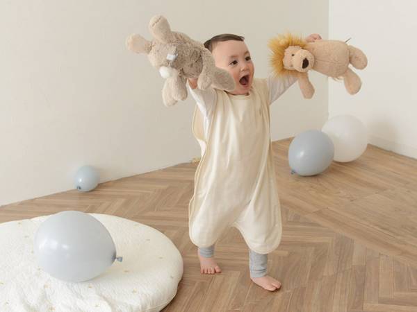 春夏の子供の寝冷え対策に。「北欧風ガーゼスリーパー」から新色＆新サイズ登場！[PR]