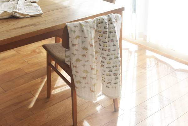 「かさばらない子どもバスタオル」が便利！ 収納・洗濯・持ち運びが楽チンに