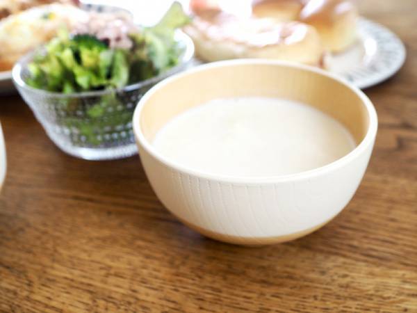 北欧食器との相性も◎！和洋問わず、食洗機OKで普段使いしやすい「キッズ汁椀」[PR]