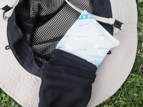 本格的に暑くなる前にGETしたい！熱中症＆強い日差しからキッズを守るクッカヤプー「保冷剤ポケット付き帽子」[PR]