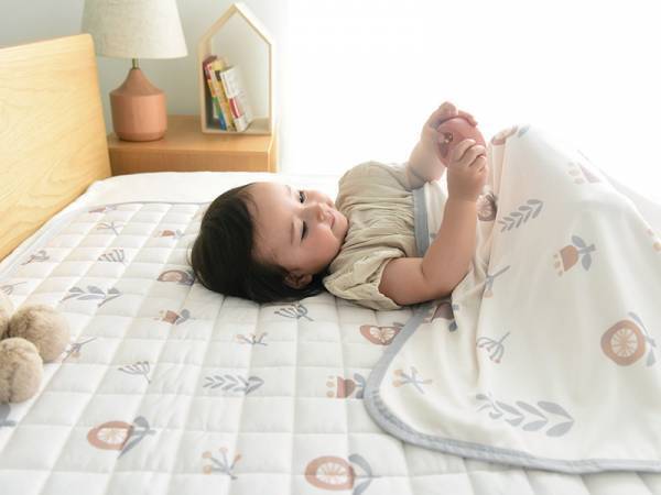 暑い日もぐっすりおやすみ。キッズのための「ひんやり寝具」できました[PR]