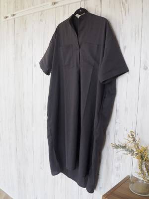 この夏は、サラリと涼しい 「5分袖 ルームワンピース」で、家事もおうち時間も快適に！[PR]