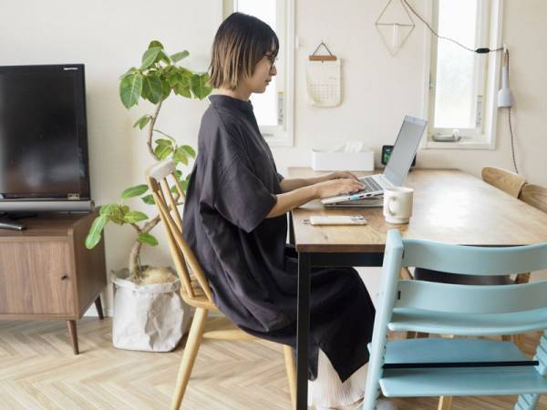 この夏は、サラリと涼しい 「5分袖 ルームワンピース」で、家事もおうち時間も快適に！[PR]