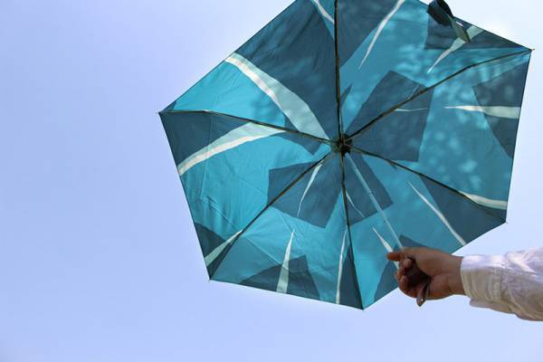 雨が待ち遠しくなる。アトリエ作品みたいな「はしもとなおこさんの折り畳み傘」[PR]