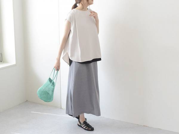 きれいめなのに洗濯機OK！夏のヘビロテ確実「洗えるTシャツブラウス」[PR]