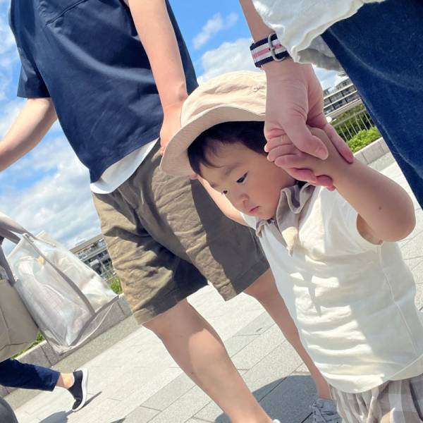 帽子嫌いの息子もお気に入り　熱中症対策に「保冷剤ポケット付きキッズ帽子」