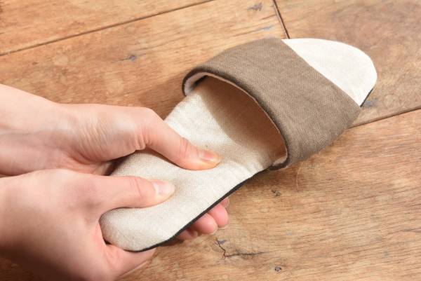 インスタグラマーさんが選ぶ夏のスリッパ決定版！   bon moment（ボンモマン）の丸洗いできるリネンスリッパ[PR]