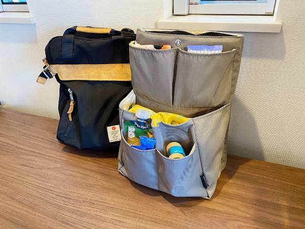 これが理想のマザーバッグ！？リュック用バッグインバッグで子どもとのお出かけをスムーズに[PR]