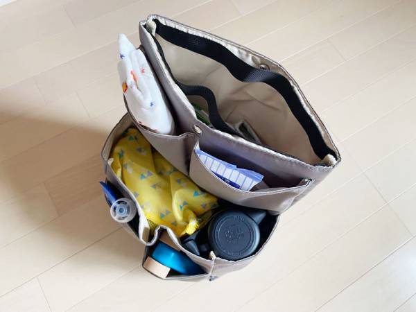 これが理想のマザーバッグ！？リュック用バッグインバッグで子どもとのお出かけをスムーズに[PR]
