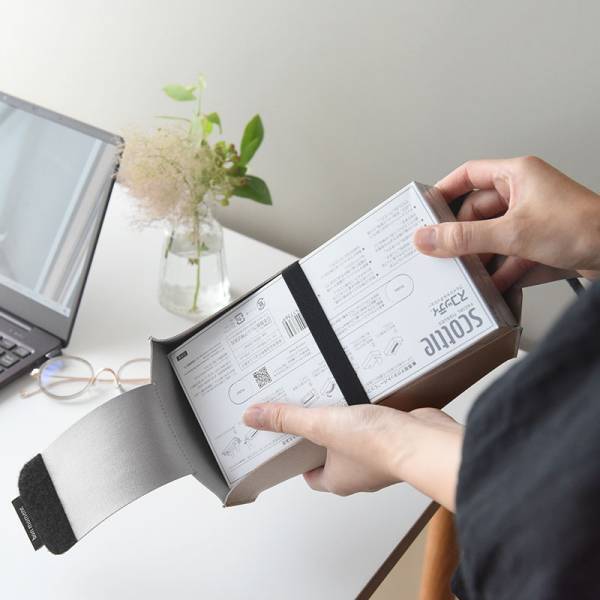 いつものティッシュが上品インテリアに。bon momentからレザー調ケース新登場[PR]