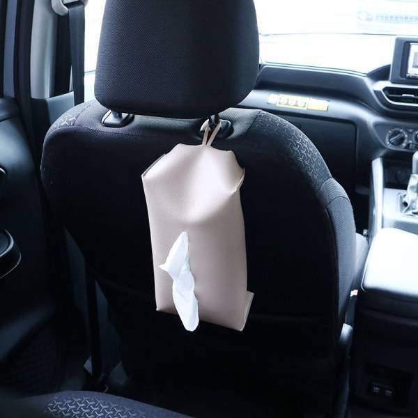 いつものティッシュが上品インテリアに。bon momentからレザー調ケース新登場[PR]