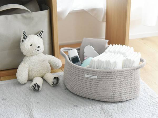 プレママ＆新米ママさん必見！ 長く使えるシンプルな「おむつストッカー」