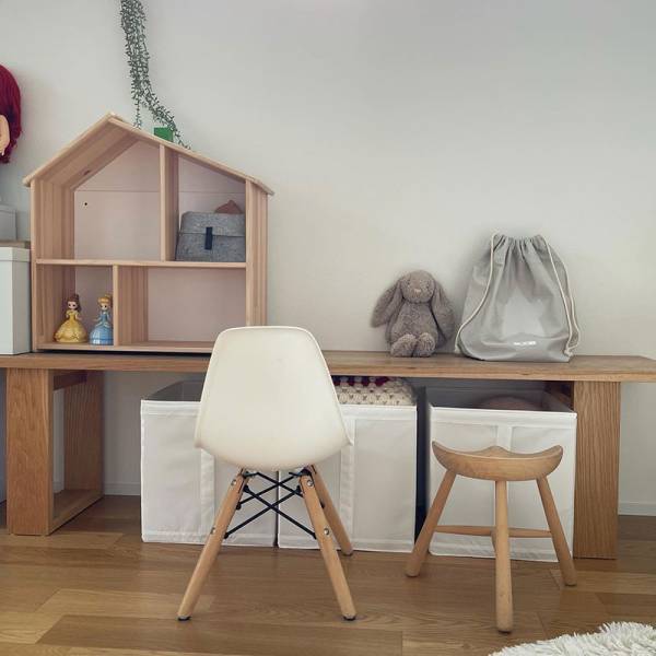 「おもちゃ片付かない問題」をスッキリ可愛く解決♪中身が見やすい北欧カラーのおもちゃ収納袋【インスタグラマーさんの活用術】[PR]