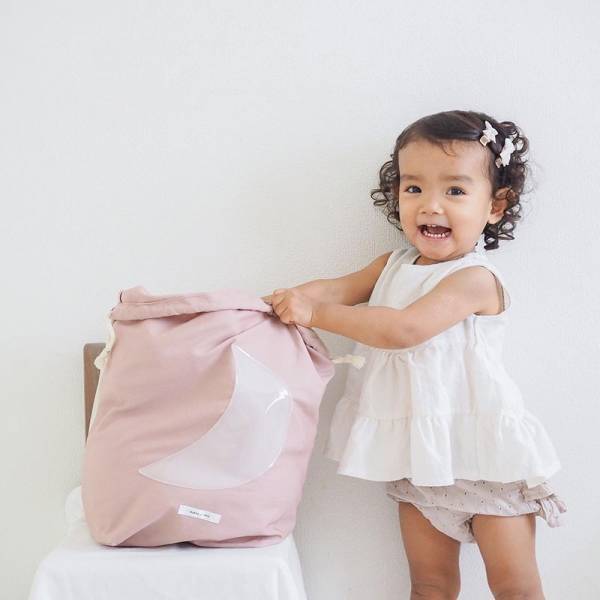 「おもちゃ片付かない問題」をスッキリ可愛く解決♪中身が見やすい北欧カラーのおもちゃ収納袋【インスタグラマーさんの活用術】[PR]