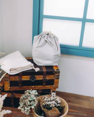 「おもちゃ片付かない問題」をスッキリ可愛く解決♪中身が見やすい北欧カラーのおもちゃ収納袋【インスタグラマーさんの活用術】[PR]