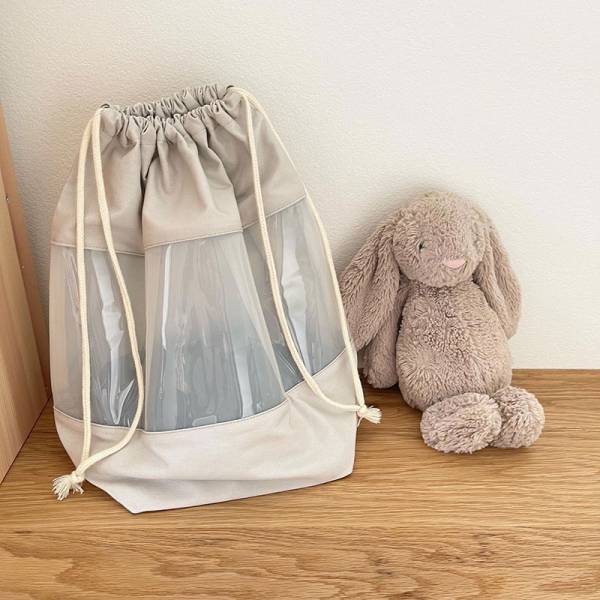 「おもちゃ片付かない問題」をスッキリ可愛く解決♪中身が見やすい北欧カラーのおもちゃ収納袋【インスタグラマーさんの活用術】[PR]