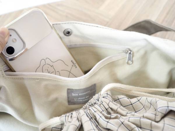 子連れ帰省に、bon moment（ボンモマン）のビッグトートバッグが大活躍した話[PR]