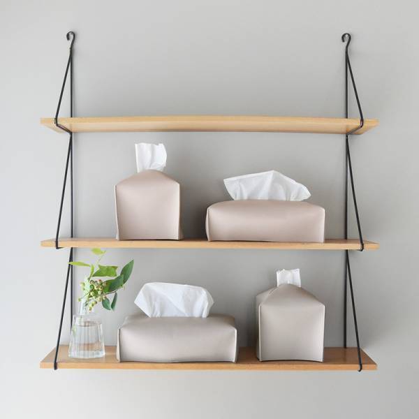 生活感、消えます！明るめニュアンスカラーのフェイクレザーティッシュケースが使ってみたら便利だった話。スタッフの使用レポ♪[PR]