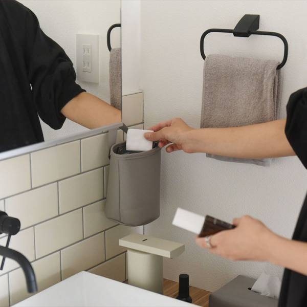 ちょこっと捨てたい、そんな時に。吊り下げてスッキリ「どこでもゴミ箱」[PR]
