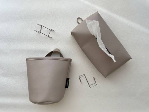 家具にもぴったり！bon momentの汚れが気になりにくいフェイクレザーシリーズで、「すぐに取れる」快適収納に。[PR]