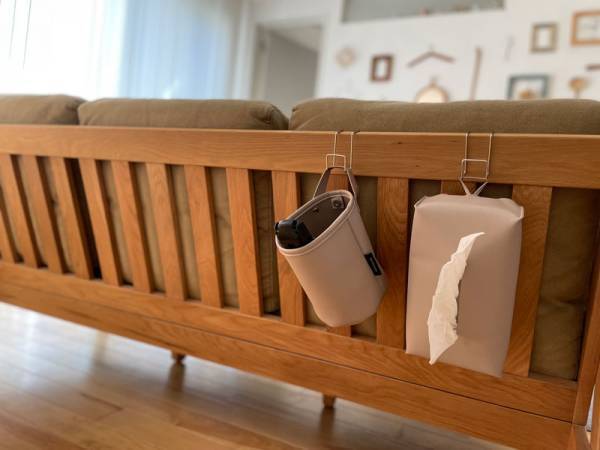 家具にもぴったり！bon momentの汚れが気になりにくいフェイクレザーシリーズで、「すぐに取れる」快適収納に。[PR]