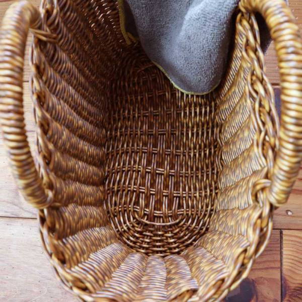 天然素材に見えて実は洗えます！オシャレ収納が叶う洗えるバスケット。みんなの使い方は？[PR]