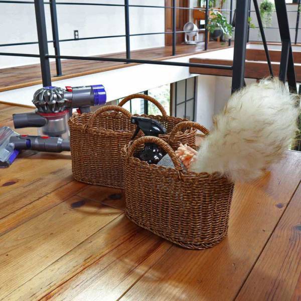 天然素材に見えて実は洗えます！オシャレ収納が叶う洗えるバスケット。みんなの使い方は？[PR]