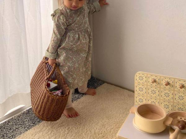 天然素材に見えて実は洗えます！オシャレ収納が叶う洗えるバスケット。みんなの使い方は？[PR]