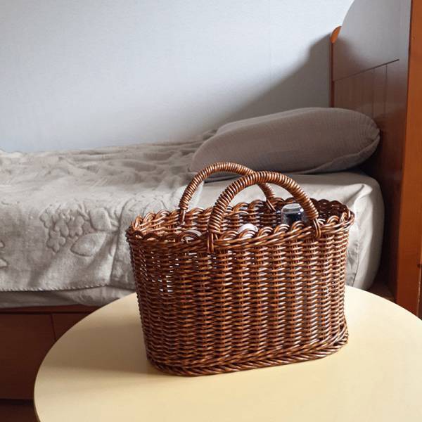 天然素材に見えて実は洗えます！オシャレ収納が叶う洗えるバスケット。みんなの使い方は？[PR]