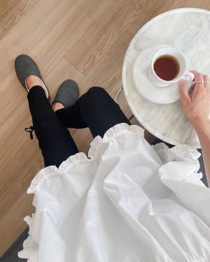 すっきりシルエットなのに暖かい「すっきりあったかスリッパ」のある暮らし【インスタグラマーさんのもの選び】[PR]