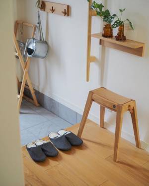 すっきりシルエットなのに暖かい「すっきりあったかスリッパ」のある暮らし【インスタグラマーさんのもの選び】[PR]