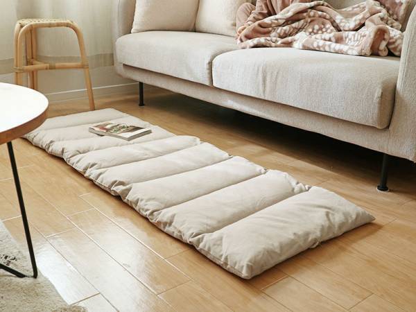 3wayでくつろげる！おうちで気ままに過ごす日の「bon moment　ごろ寝マット」[PR]