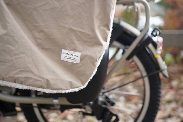 冬の自転車が楽しくなる♪子ども達を風から守るクッカヤプー「自転車ブランケット」インスタグラマーさんから届いた使用レポ[PR]