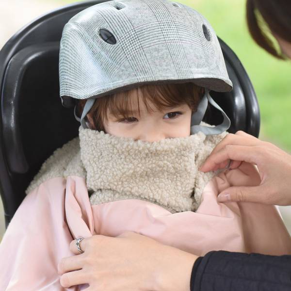 冬の自転車が楽しくなる♪子ども達を風から守るクッカヤプー「自転車ブランケット」インスタグラマーさんから届いた使用レポ[PR]