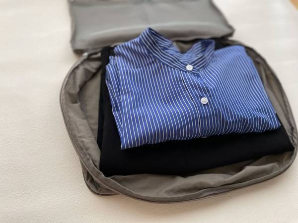 旅支度がラクになる！bon momentの「圧縮できるトラベルポーチ」活用法。[PR]