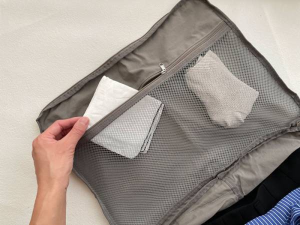 旅支度がラクになる！bon momentの「圧縮できるトラベルポーチ」活用法。[PR]
