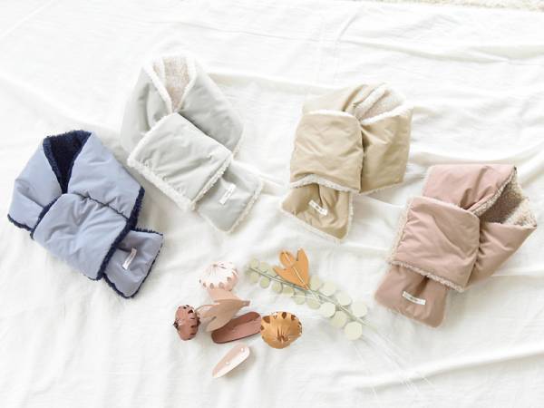 キッズ×もこもこ＝最強可愛い！好みで変えられるリバーシブルなもこもこマフラー。インスタグラマーさんの素敵なコーディネート集[PR]