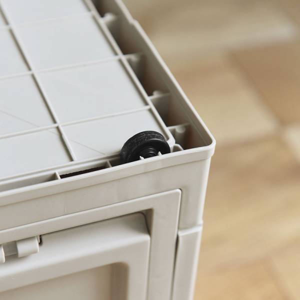 たっぷり収納＆テーブルにもなる！見せ置き上手なナチュラル系コンテナボックス[PR]