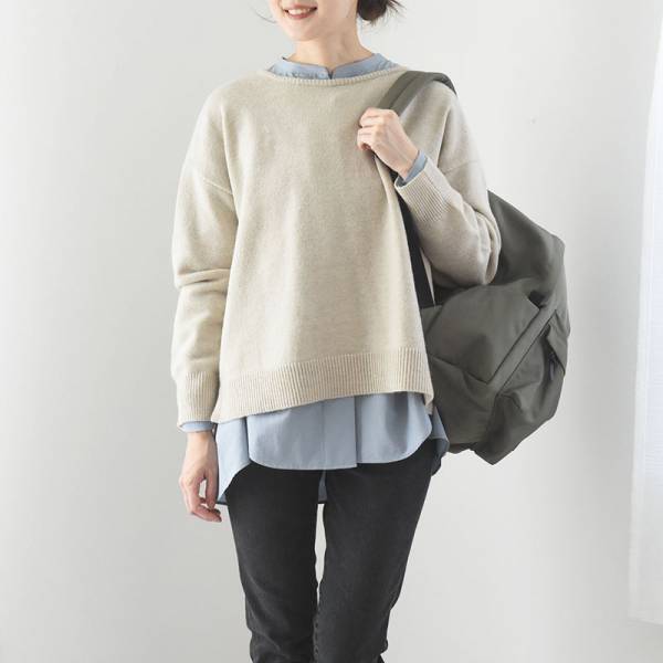 暖かさもオシャレさも諦めない！冬コーデ基本のニット＆パンツ特集[PR]