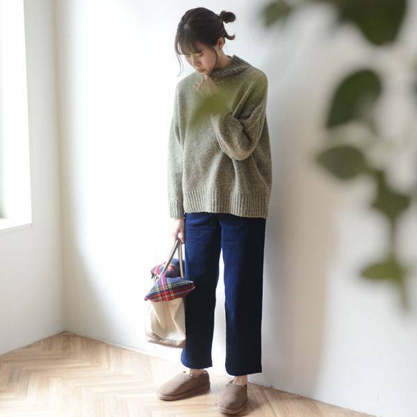 暖かさもオシャレさも諦めない！冬コーデ基本のニット＆パンツ特集[PR]