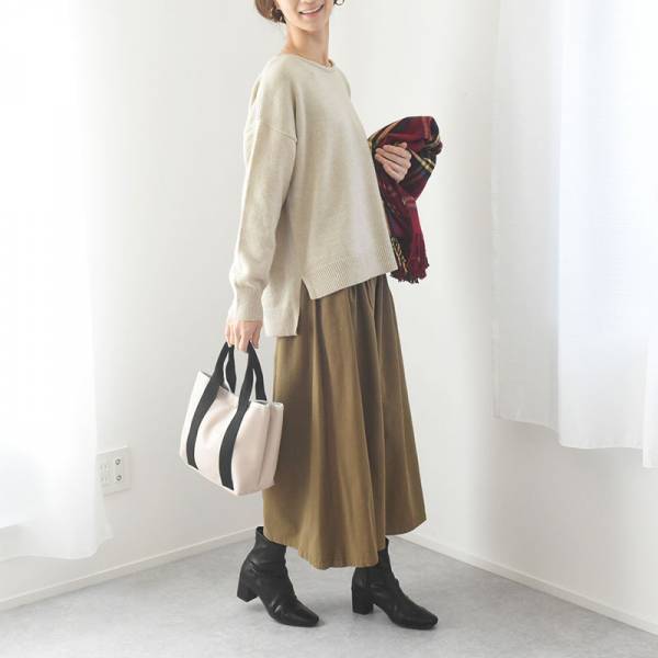 暖かさもオシャレさも諦めない！冬コーデ基本のニット＆パンツ特集[PR]