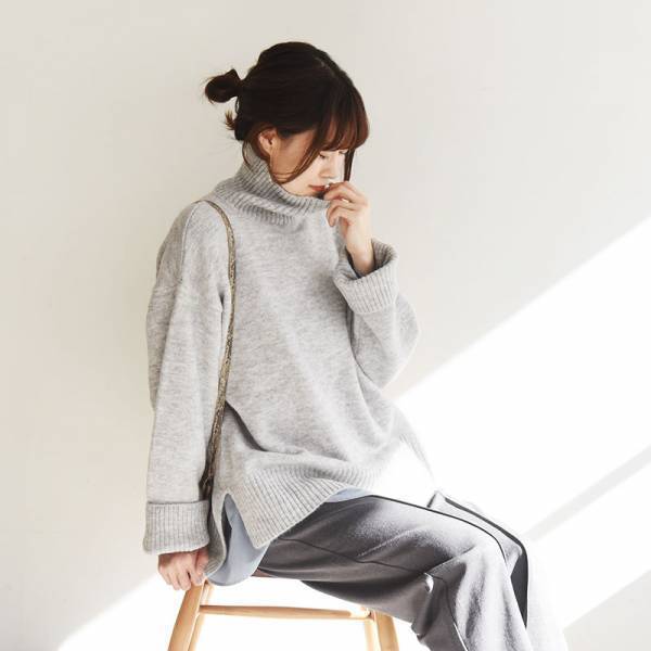 暖かさもオシャレさも諦めない！冬コーデ基本のニット＆パンツ特集[PR]