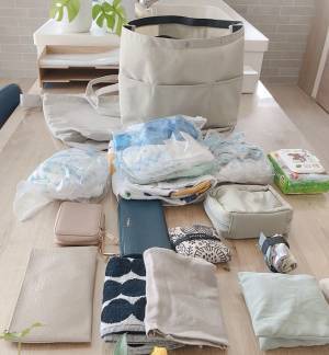 年末の帰省やマザーズバッグに！スッキリ収納できる大容量トートバッグセット【インスタグラマーさんのもの選び】[PR]