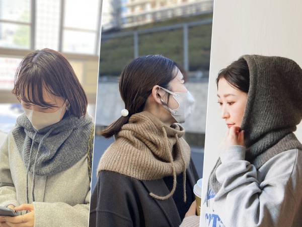 この冬トレンドの防寒アイテム「バラクラバ」。アンジェスタッフがコーデのコツ教えます！[PR]