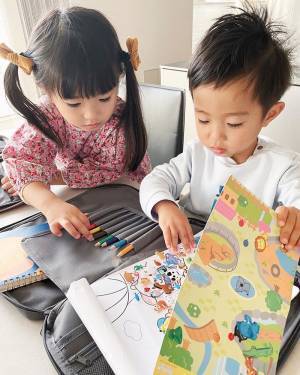 子ども達がお片付け上手に！文房具をひとまとめにできる「お絵描きバッグ」インスタグラマーさんの使用レポ♪[PR]