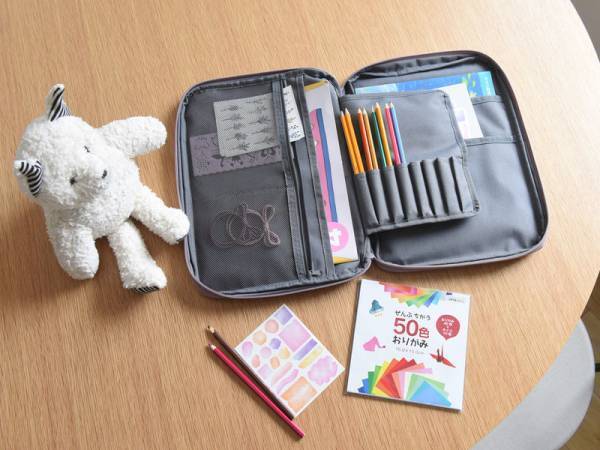 子ども達がお片付け上手に！文房具をひとまとめにできる「お絵描きバッグ」インスタグラマーさんの使用レポ♪[PR]